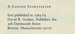 A Godine Storyteller