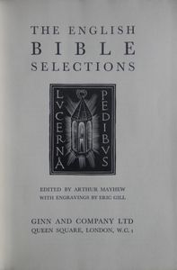 The English Bible Selection