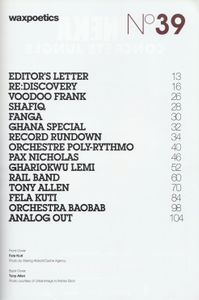 Wax Poetics Issue 39