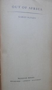 Out of Africa