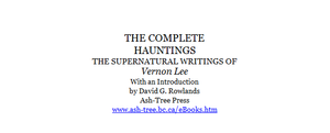 The Complete Hauntings