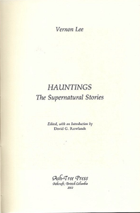Hauntings: The Supernatural Stories
