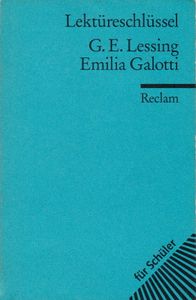 G. E. Lessing "Emilia Galotti"