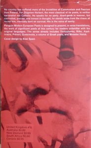 Zbigniew Herbert: Selected Poems