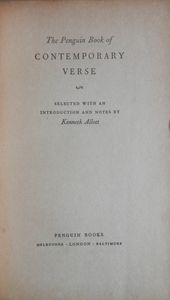 The Penguin Book of Contemporary Verse