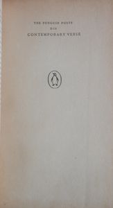 The Penguin Book of Contemporary Verse