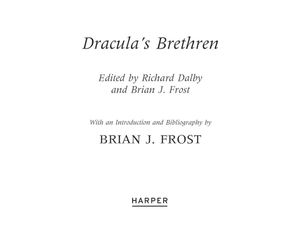 Dracula's Brethren
