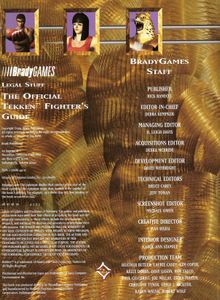 Official Tekken Fighter's Guide