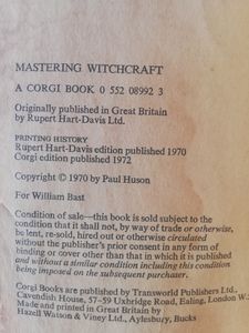 Mastering Witchcraft: A Practical Guide for Witches, Warlocks and Covens