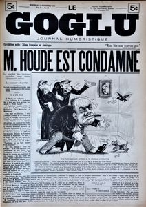 Le Goglu: M. Houde est Comdamné