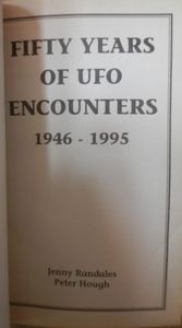 50 years of UFO Encounters