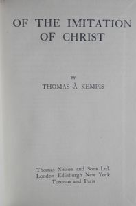 The Imitation of Christ