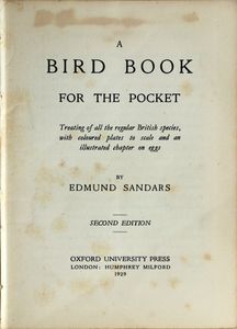 A Bird Book for the Pocket