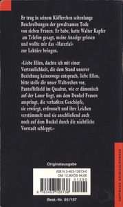 Einer will's gewesen sein