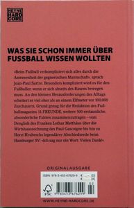 Ich sag nur ein Wort: Vielen Dank! - nochmal 500 Dinge über Fussball