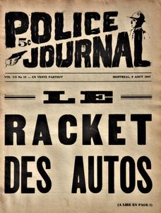 Police Journal: Le Racket des Autos