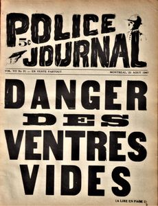 Police Journal: Danger des Ventres Vides