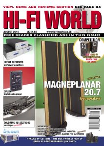 Hi-Fi World (August 2016)
