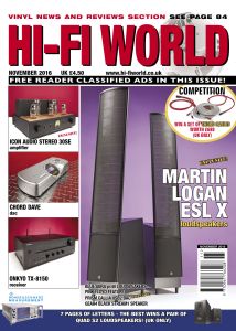 Hi-Fi World (November 2016)