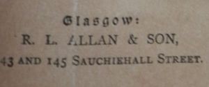 R. L. Allan & Son