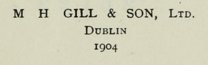 M. H. Gill & Son, Ltd.