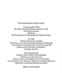Der abenteuerliche Simplicissimus