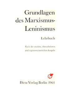 Grundlagen des Marxismus-Leninismus, Lehrbuch