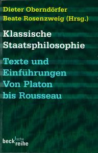 Klassische Staatsphilosophie - Texte & Einführungen