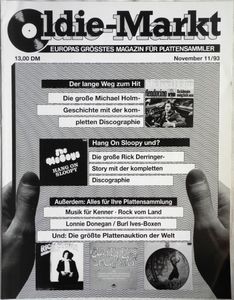 Oldie-Markt Nr. 158 November 11/93