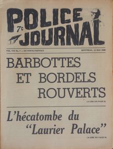 Police Journal: Barbottes et Bordels Rouverts