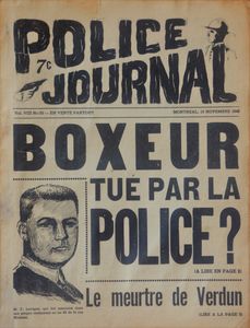 Police Journal: Boxeur Tué par la Police?