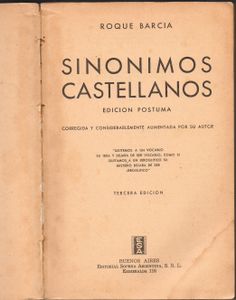 Sinónimos Castellanos