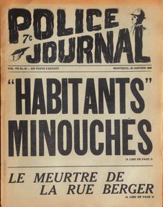 Police Journal: "Habitants" Minouchés