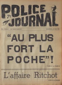 Police Journal: Au Plus Fort la Poche!