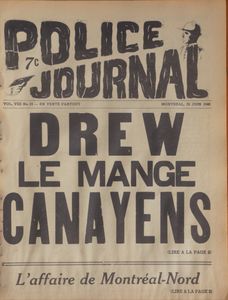 Police Journal: Drew le Mange Canayens