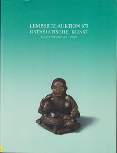 Lempertz Auktion 673 29./30. November 1991: Ostasiatische Kunst