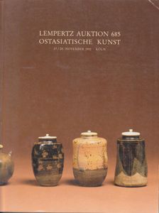 Lempertz Auktion 685 27./28. November 1992: Ostasiatische Kunst