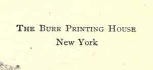 The Burr Printing House