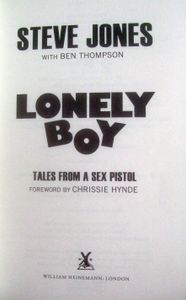 Lonely Boy: Tales from a Sex Pistol