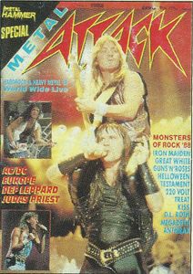 Metal Attack No.1 1988