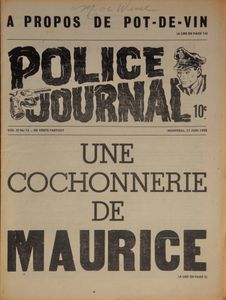 Police Journal: Une Cochonnerie de Maurice