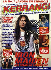 Kerrang! nº 001 Septiembre 92