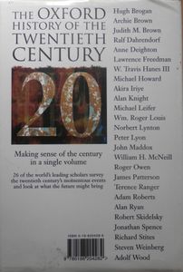 The Oxford History of the Twentieth Century