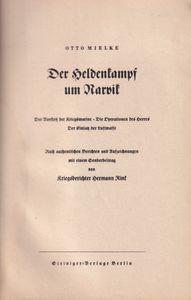 Der Heldenkampf um Narvik
