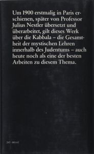 Die Kabbala - Einführung in die jüdische Geheimlehre