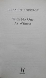 With No One as Witness