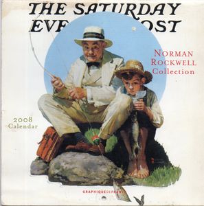 The Saturday Evening Post Norman Rockwell Collection 2008 Calendar