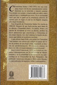 El Retrato en el espejo. Una biografía de Clementina Suárez