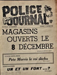 Police Journal: Magasins Ouverts le 8 Décembre