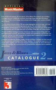 "Music Master" Jazz and Blues Catalogue - Edition 2